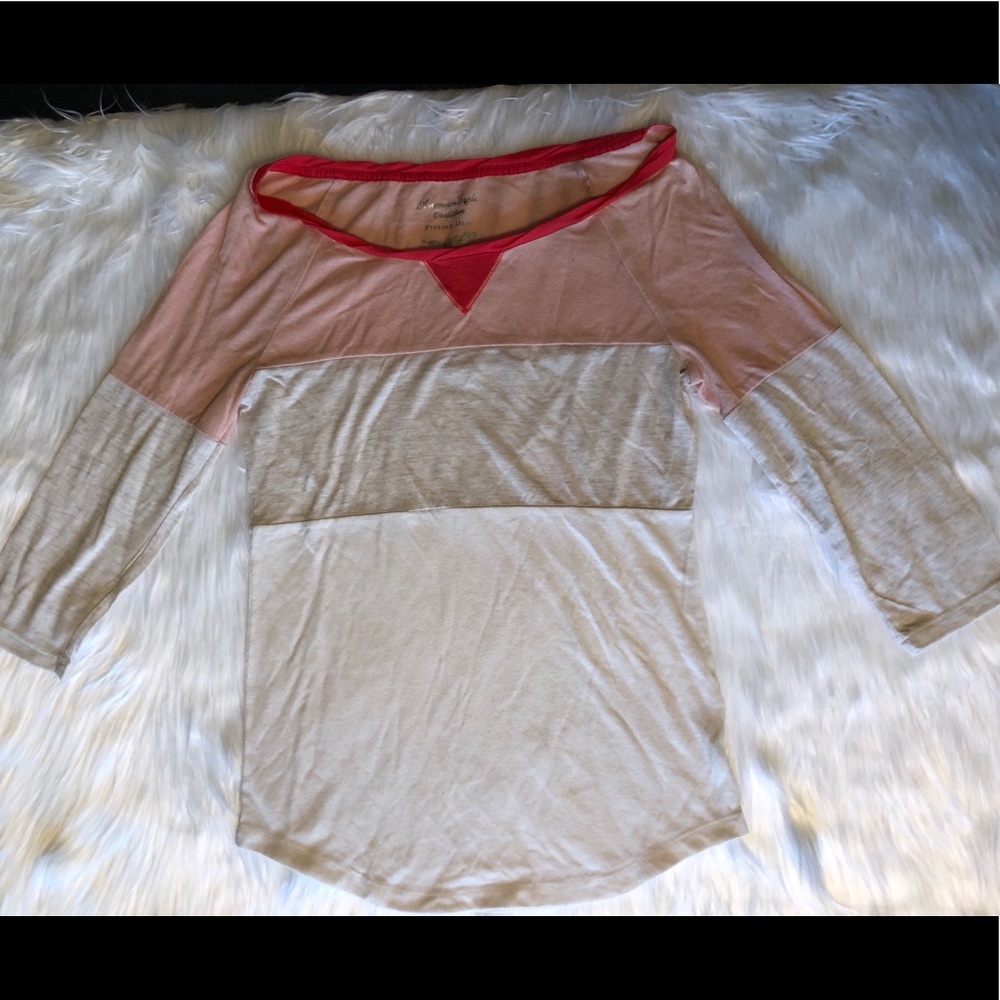 American Eagle 3/4 sleeve top